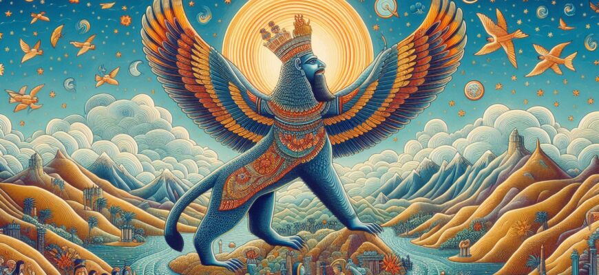 anu — bozhestvo neba v religijnij systemi mesopotamiyi